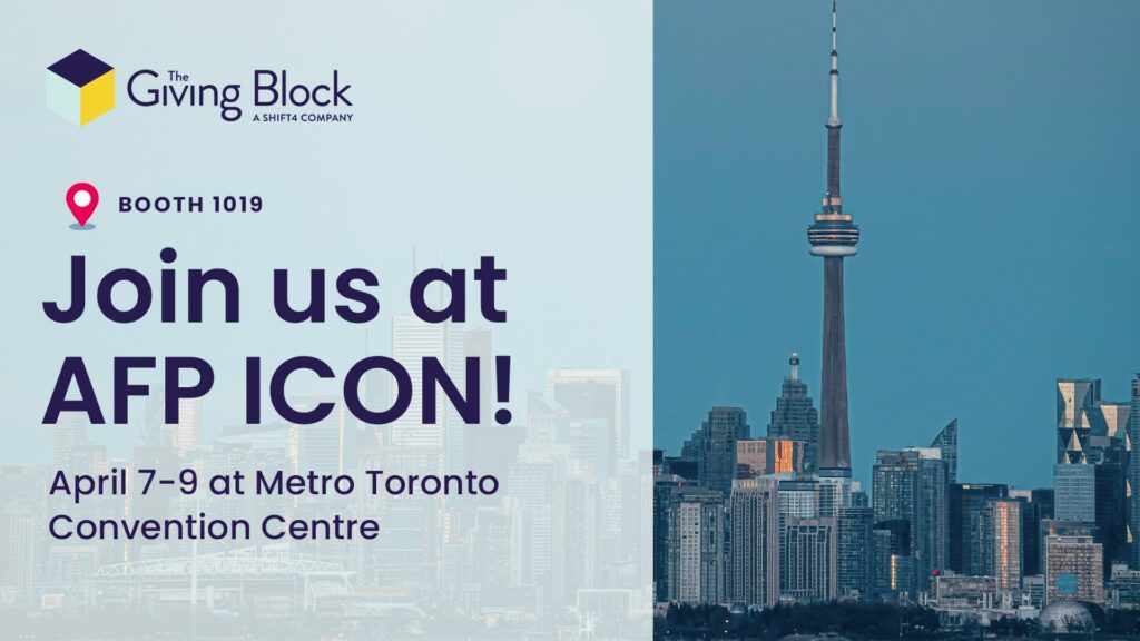 Co-Exhibitor at AFP Icon 2024 - WEB | The Giving Block