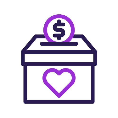 Donation dark | The Giving Block Donation dark | The Giving Block