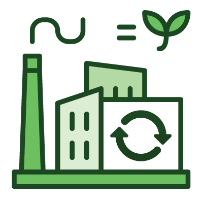 Carbon Calculations Green@4x All-in-one asset fundraising- ICON | The Giving Block