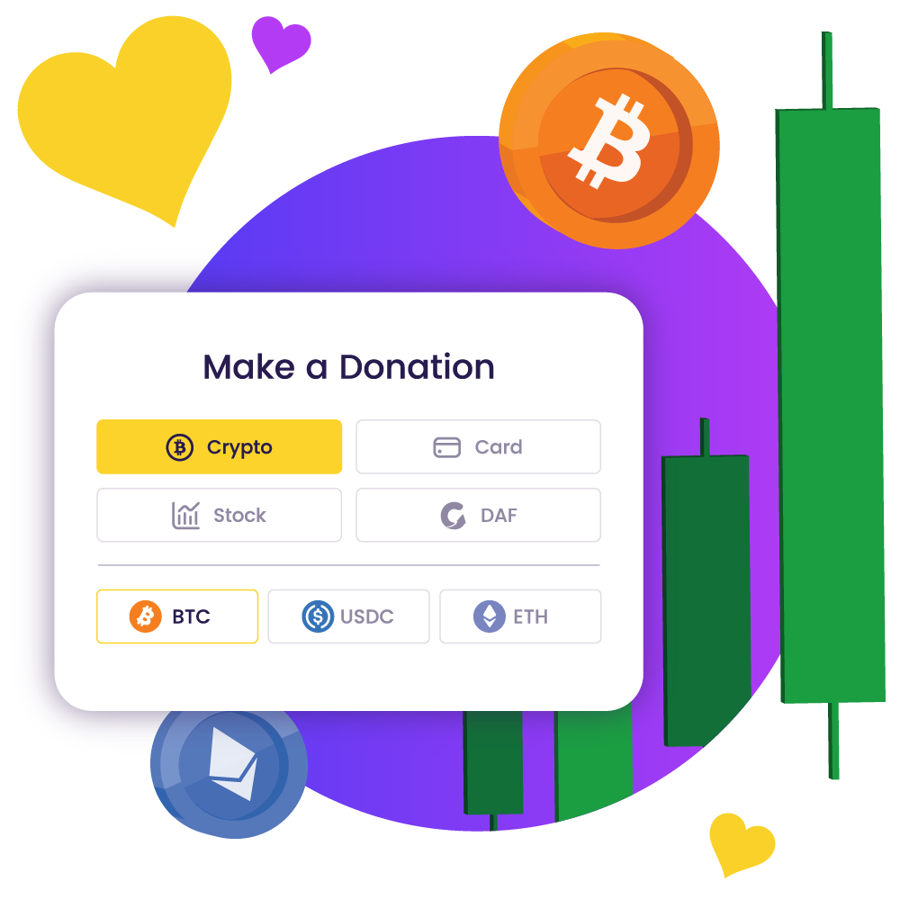 Donation Form - Donors How you give matters | The Giving Block