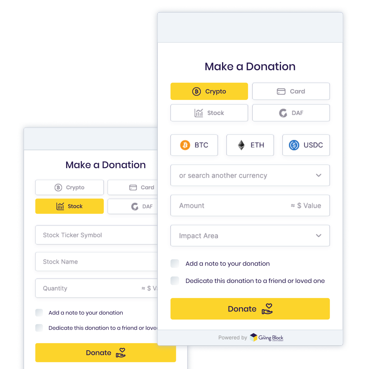 Hero Donation Form Graphic - Dec 2023 Hero Donation Form Graphic | The Giving Block