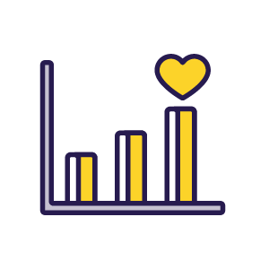 Icon - Graph Heart
