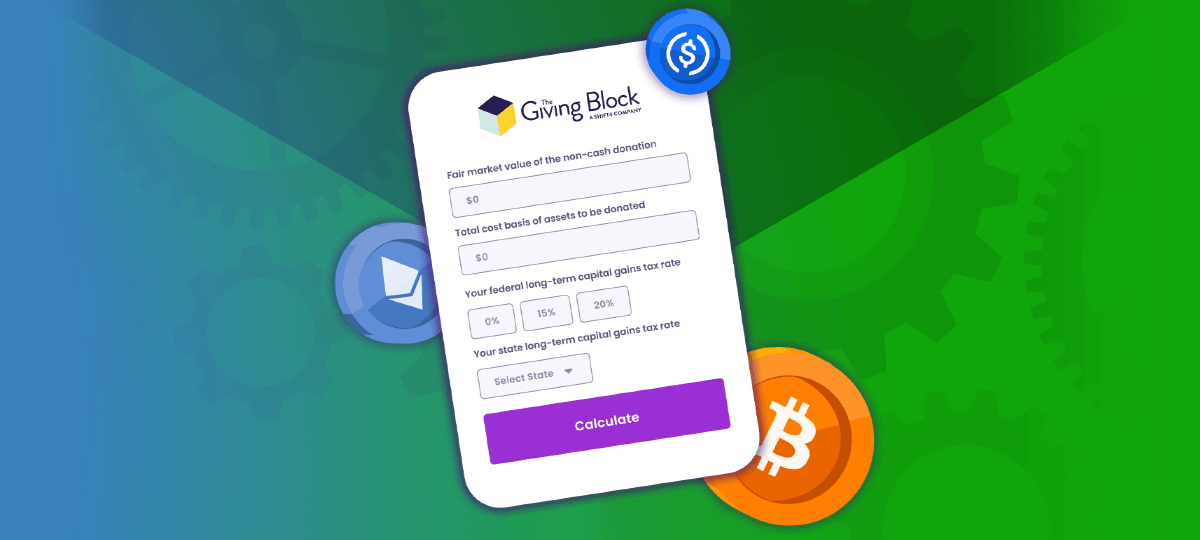 Tax-Calculator | The Giving Block