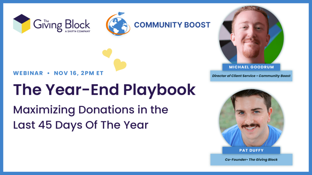 The Year-End Playbook - EVENT | The Giving Block